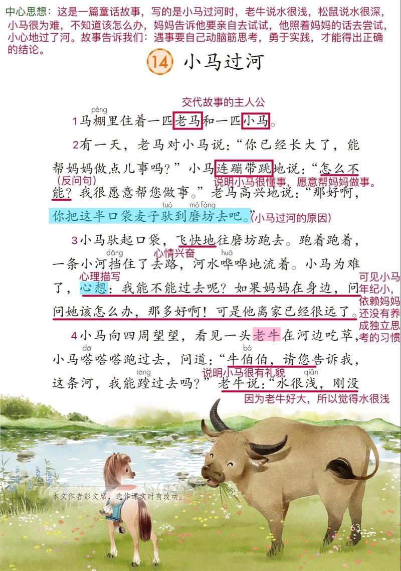 小马过河智慧与勇气的教育寓言